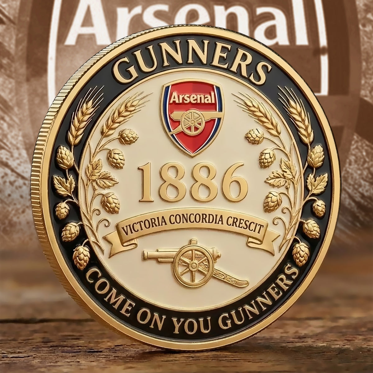 Arsenal 140th Anniversary Commemorative Coin