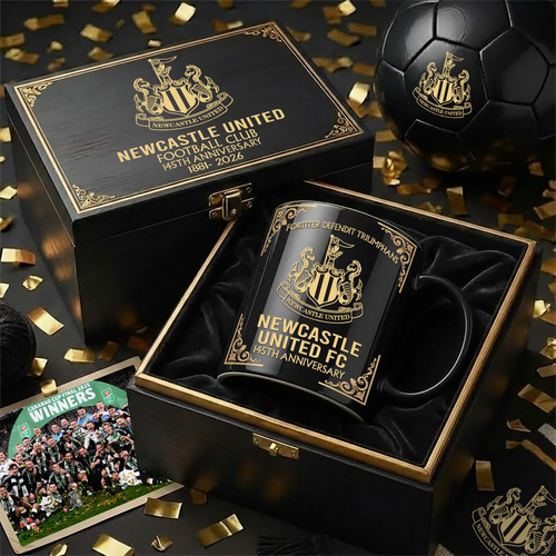 Newcastle FC Accent Mug , Cream Mug Gifts , Holiday Gifts