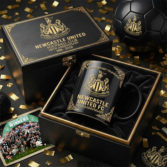 Newcastle FC Accent Mug , Cream Mug Gifts , Holiday Gifts