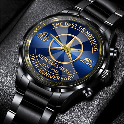 Merc 100th Anniversary Luxury Stainless Steel Watch (1926-2026)