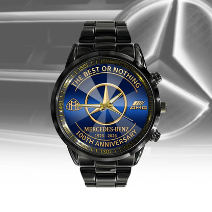 Merc 100th Anniversary Luxury Stainless Steel Watch (1926-2026)