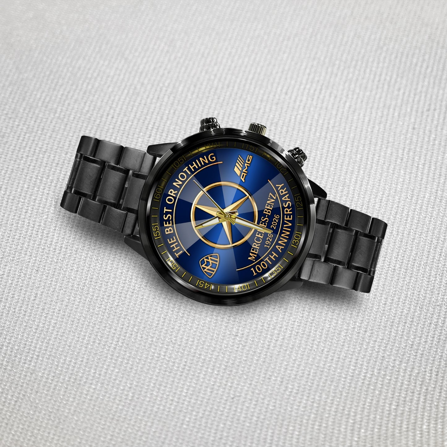 Merc 100th Anniversary Luxury Stainless Steel Watch (1926-2026)