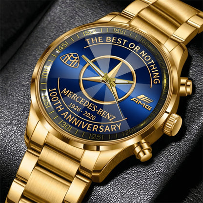 Merc 100th Anniversary Luxury Stainless Steel Watch (1926-2026)