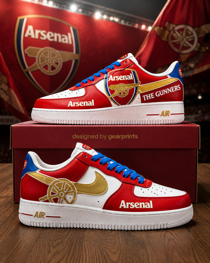 Arsenal FC Gunners AJ1 Custom Sneaker