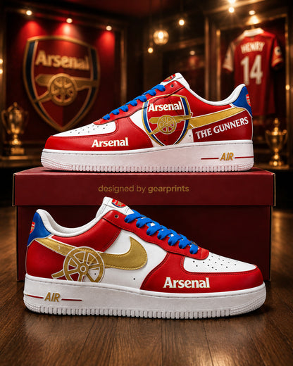 Arsenal FC Gunners AJ1 Custom Sneaker
