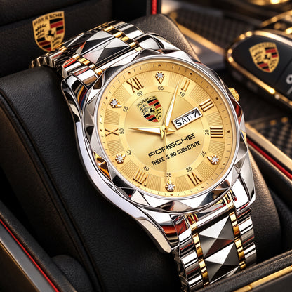Personalized Pors There Is No Substitute 2026 Elegant Alloy Charley Watch