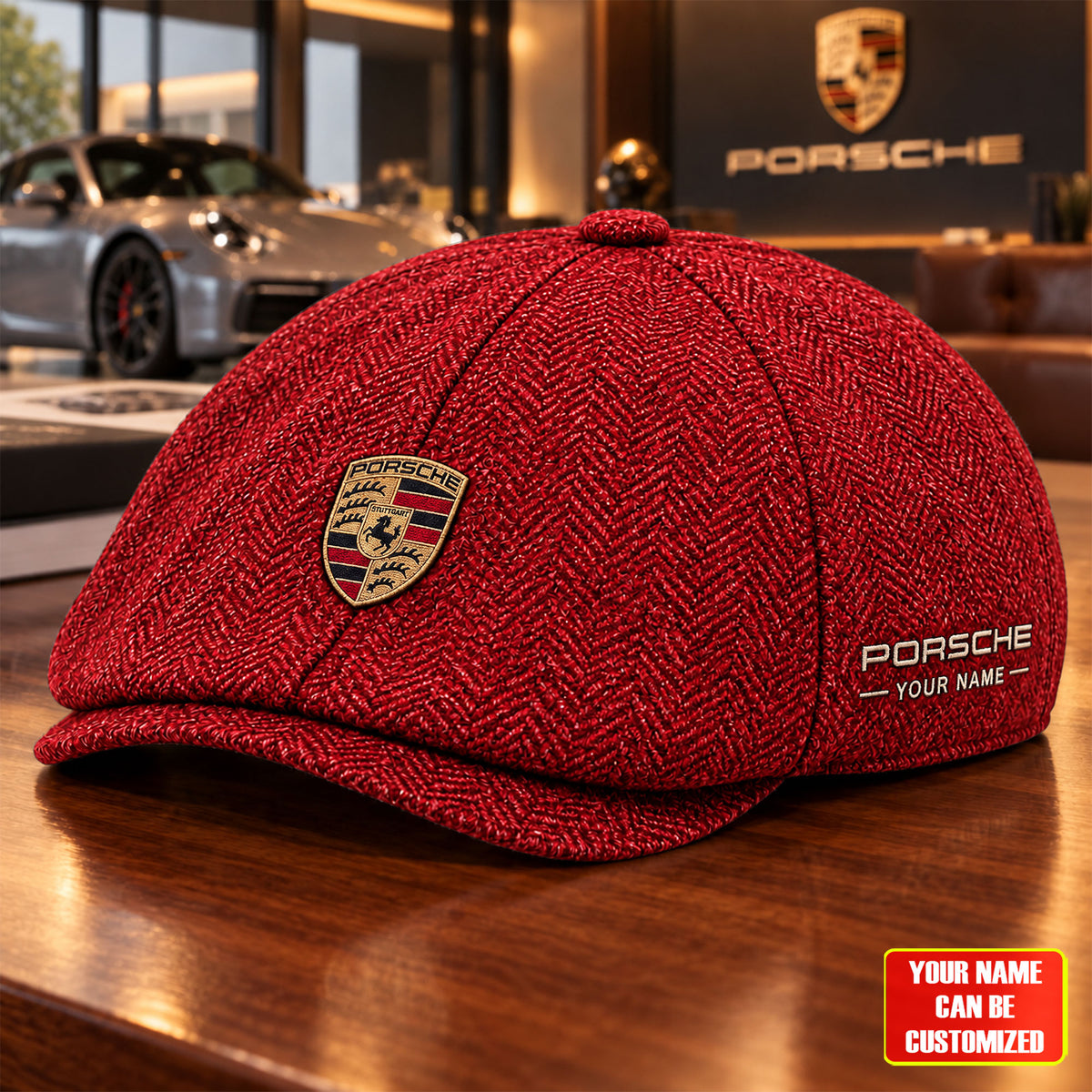 Personalized Pors Gangster 2026 Ivy Cap, Flat Cap
