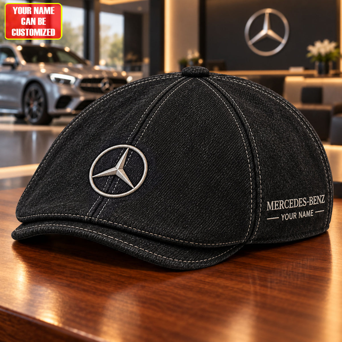 Personalized Merc Denim 2026 Ivy Cap, Flat Cap