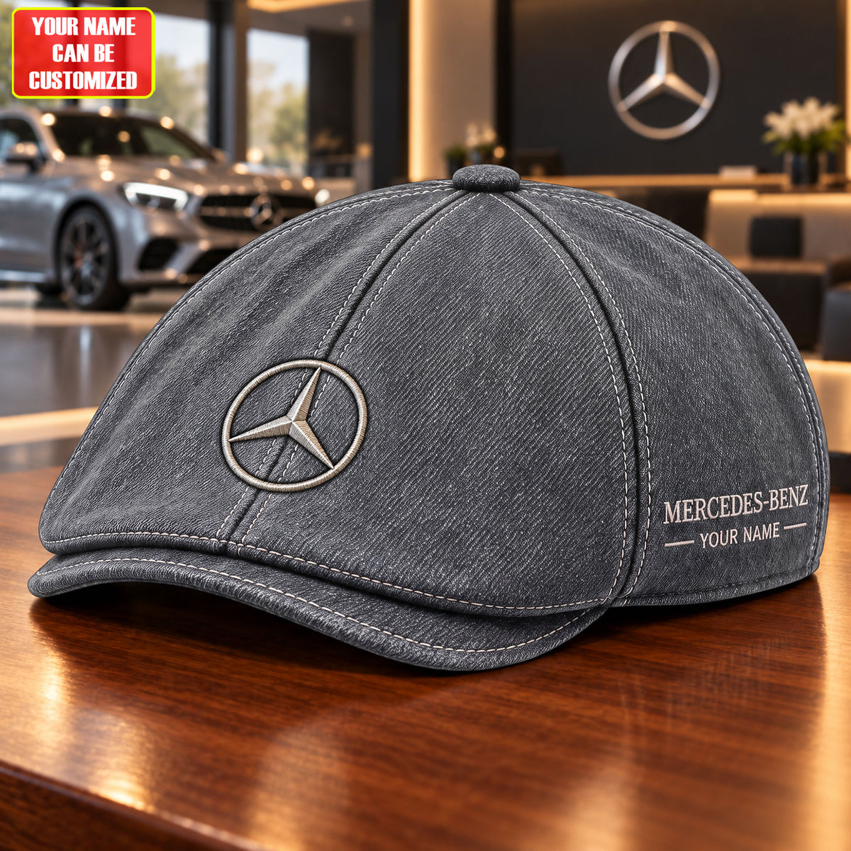 Personalized Merc Denim 2026 Ivy Cap, Flat Cap