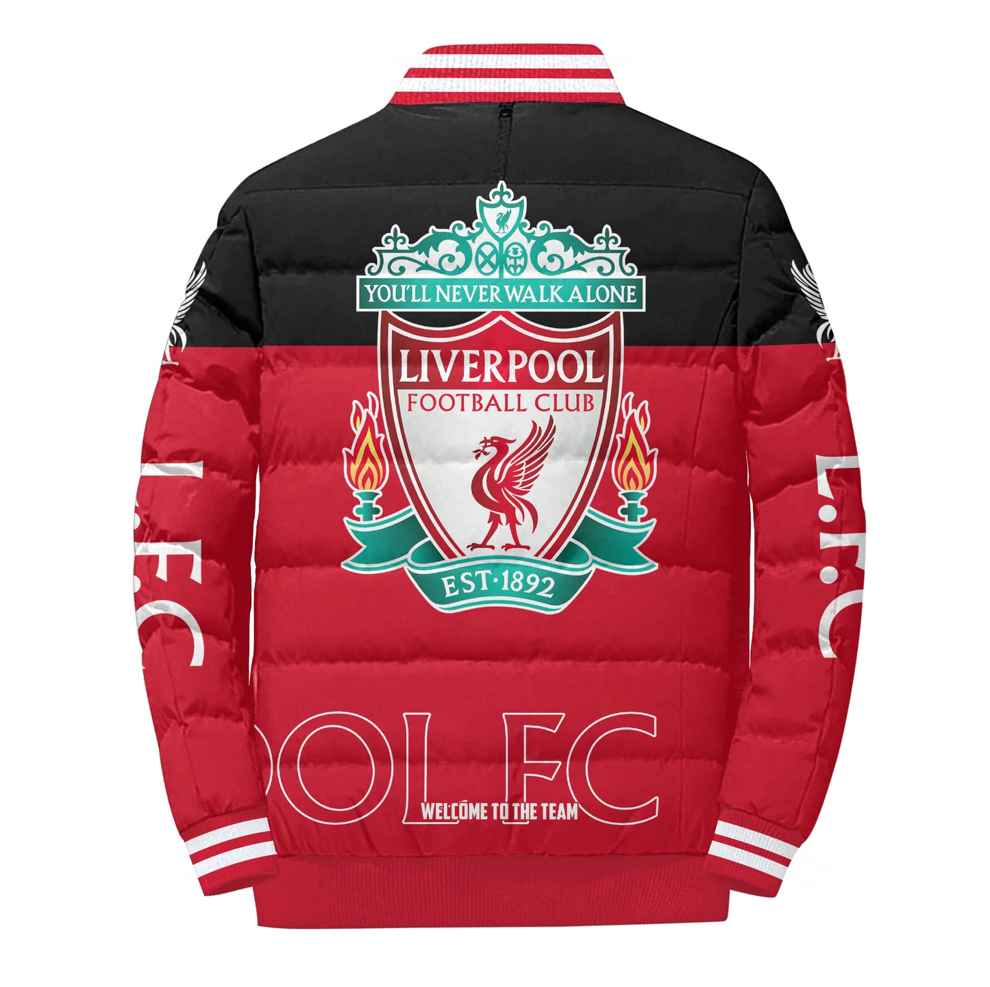 Personalized LVP Sport Puffer Jacket 3D