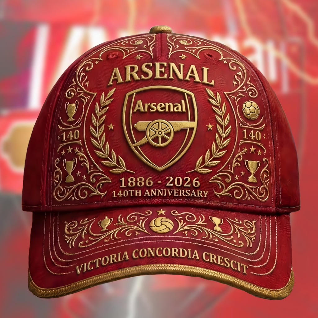Arsenal 140th Anniversary Luxury Classic Cap