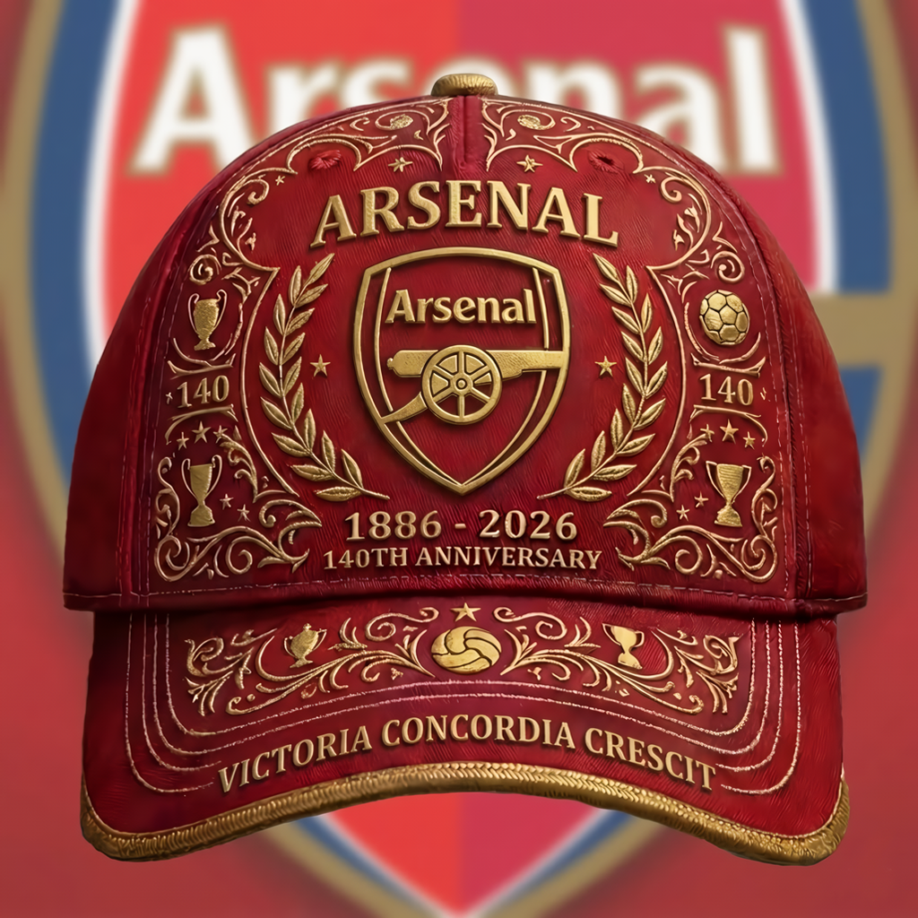 Arsenal 140th Anniversary Luxury Classic Cap
