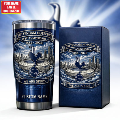 Tottenham FC 144th Anniversary Premium Stainless Tumbler