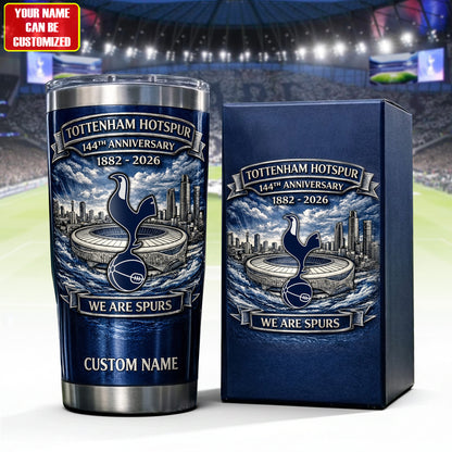 Tottenham FC 144th Anniversary Premium Stainless Tumbler