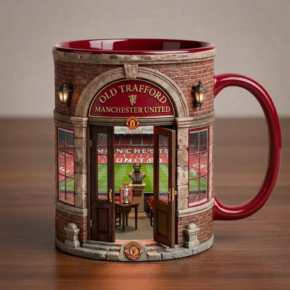 Personalized MU Stadium Vintage Accent Mug , Cream Mug Gifts , Holiday Gifts
