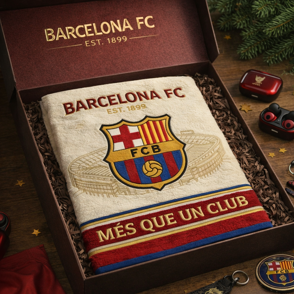 Barca FC Premium Sports Towel