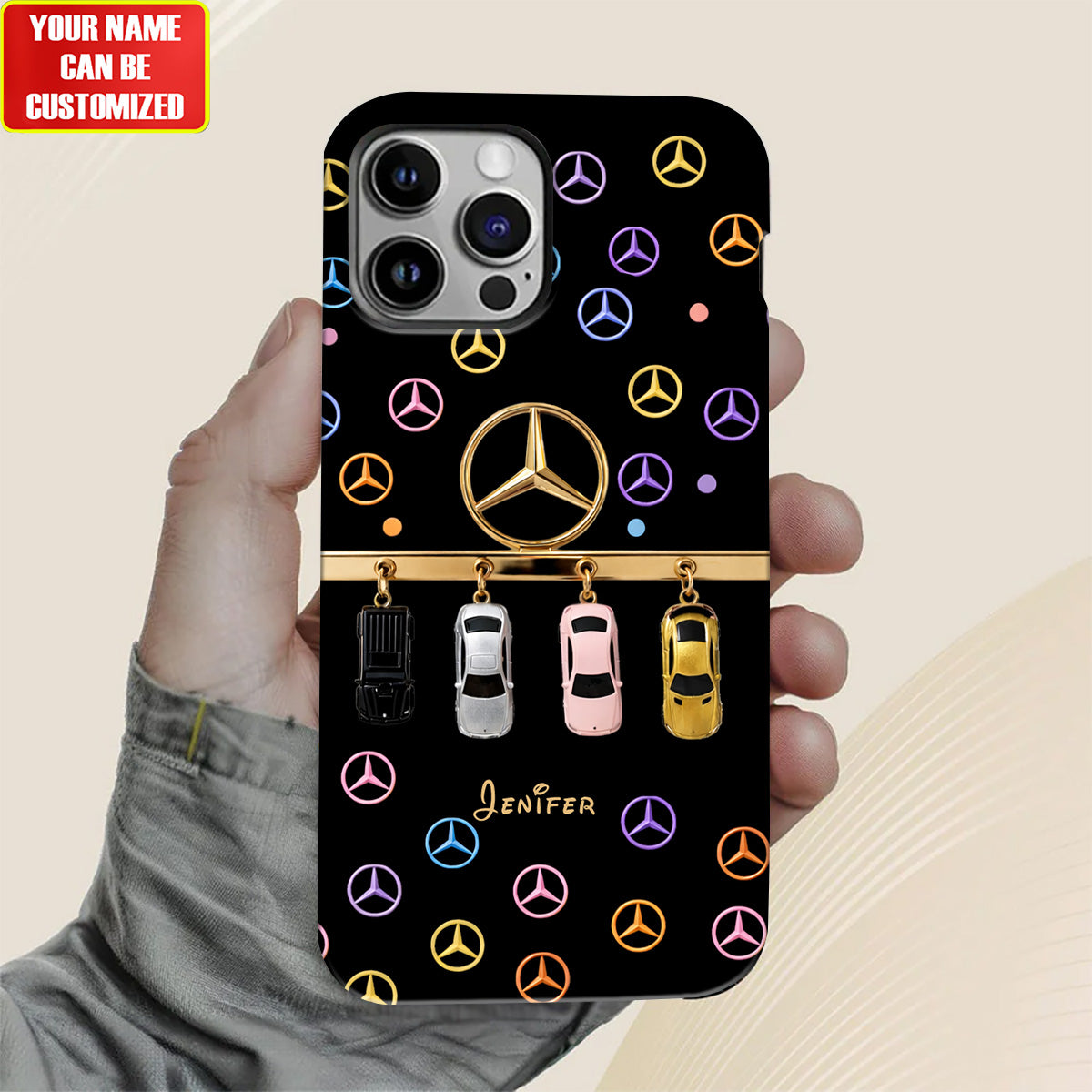 Magic Charms - Personalized Merc Full Print Phone Case
