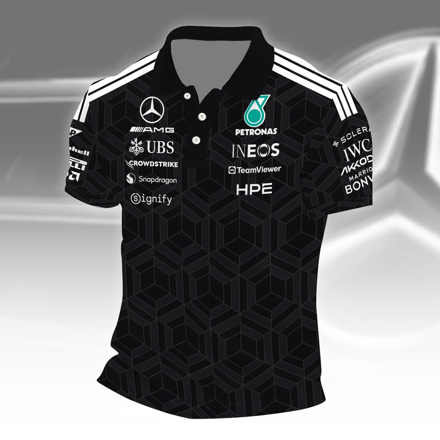 Personalized Merc Amg Petronas Sport 3D Full Printing Set ,Shirt , Hoodie , Short , Polo ,hawaii