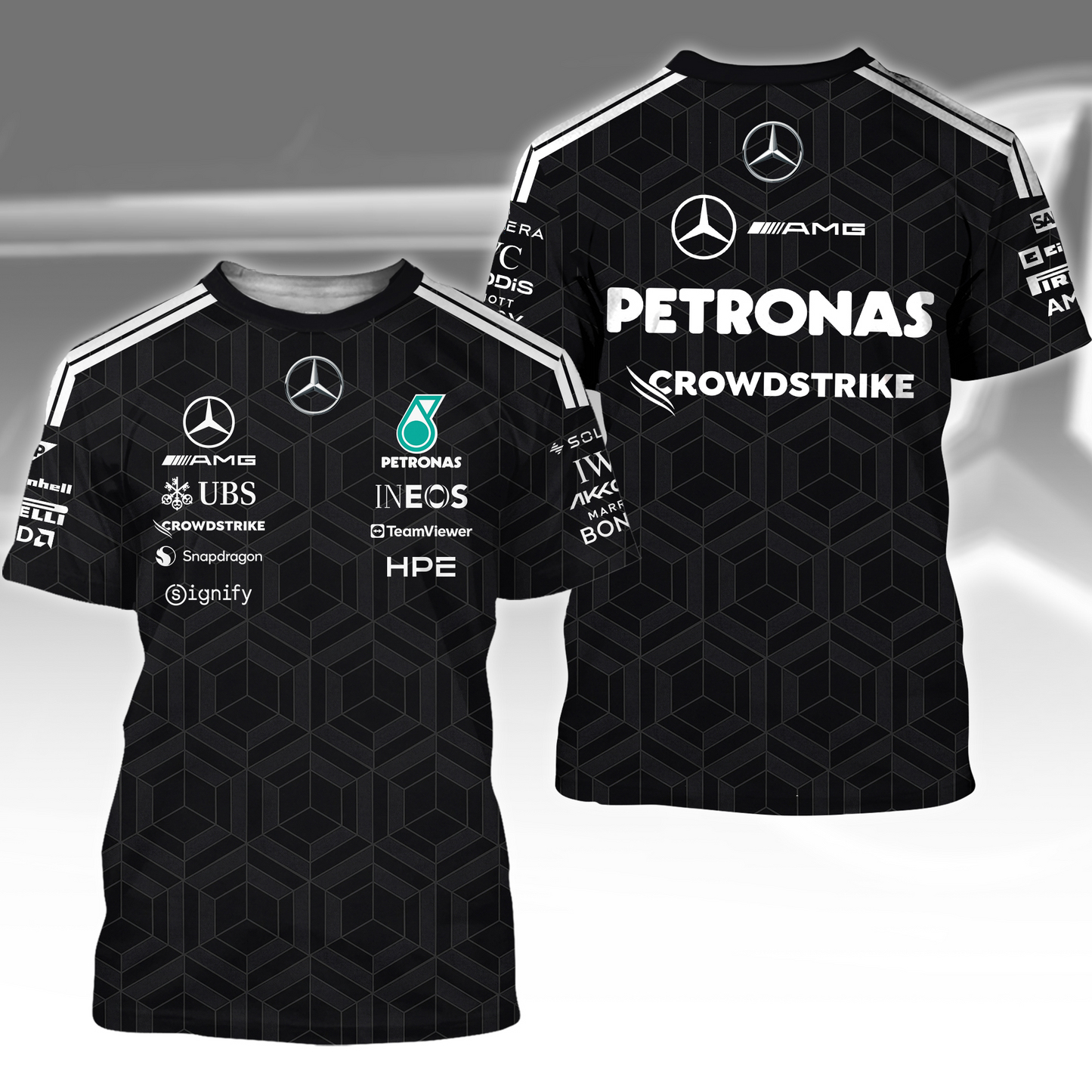 Personalized Merc Amg Petronas Sport 3D Full Printing Set ,Shirt , Hoodie , Short , Polo ,hawaii