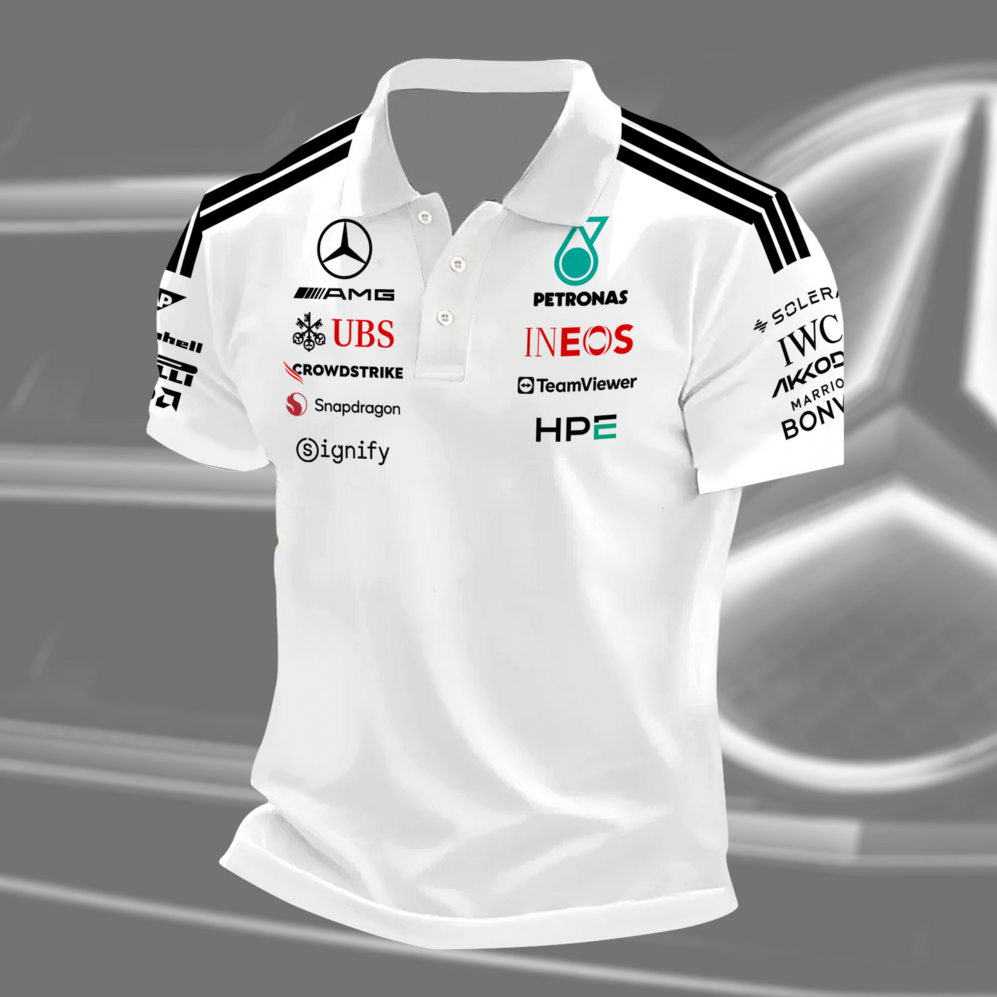Personalized Merc Amg Petronas Sport 3D Full Printing Set ,Shirt , Hoodie , Short , Polo ,hawaii