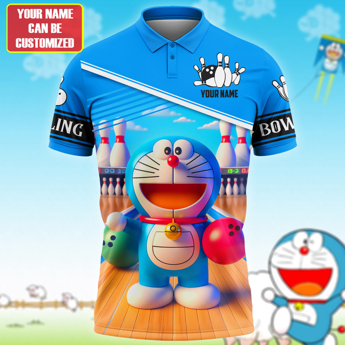 Personalized Name Drm Bowling All Over Printed Unisex Shirt Q270401