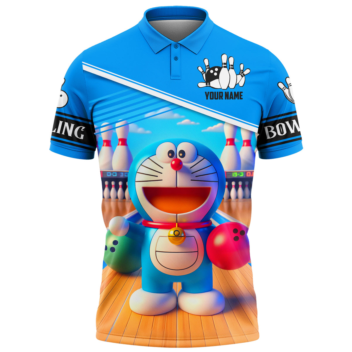 Personalized Name Drm Bowling All Over Printed Unisex Shirt Q270401