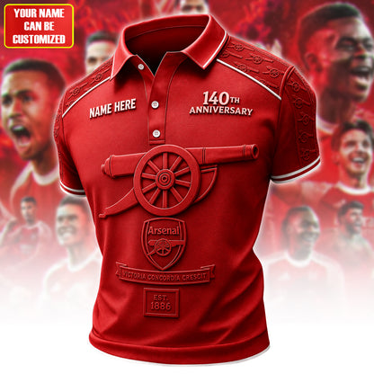 Personalized Arsenal EST 1886 3D Full Printing Set ,Shirt , Hoodie , Short , Polo ,hawaii V2