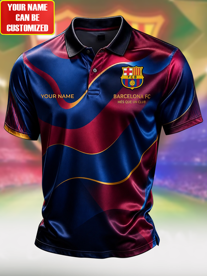 Personalized Barca FC Intangible 3D All Over Printed Shirt