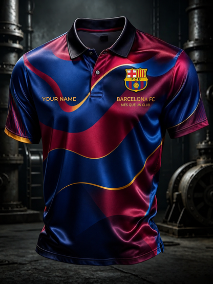 Personalized Barca FC Intangible 3D All Over Printed Shirt