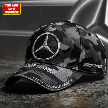 Personalized Merc 100TH Anniversary Camo Classic Cap (1926-2026)