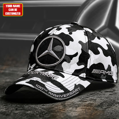 Personalized Merc 100TH Anniversary Camo Classic Cap (1926-2026)