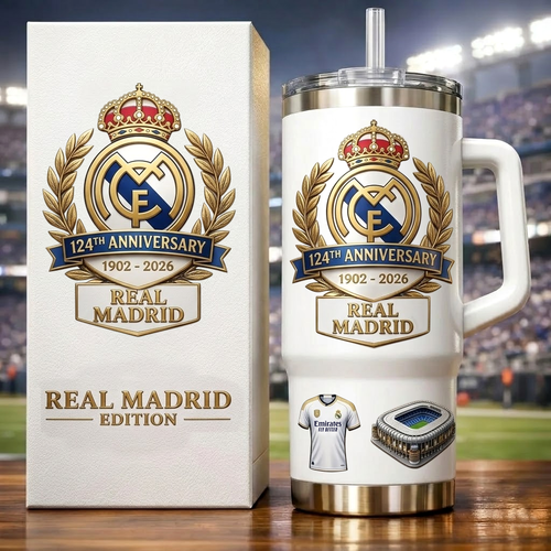 Real 124th Anniversary Edition Insulated Tumbler 30oz 40oz (1902-2026)