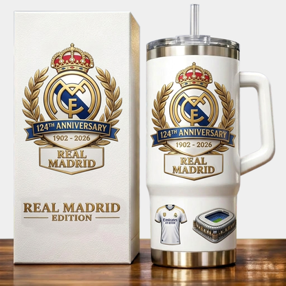 Real 124th Anniversary Edition Insulated Tumbler 30oz 40oz (1902-2026)
