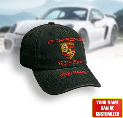 Personalized Pors Vintage Classic Cap (1931-2026)