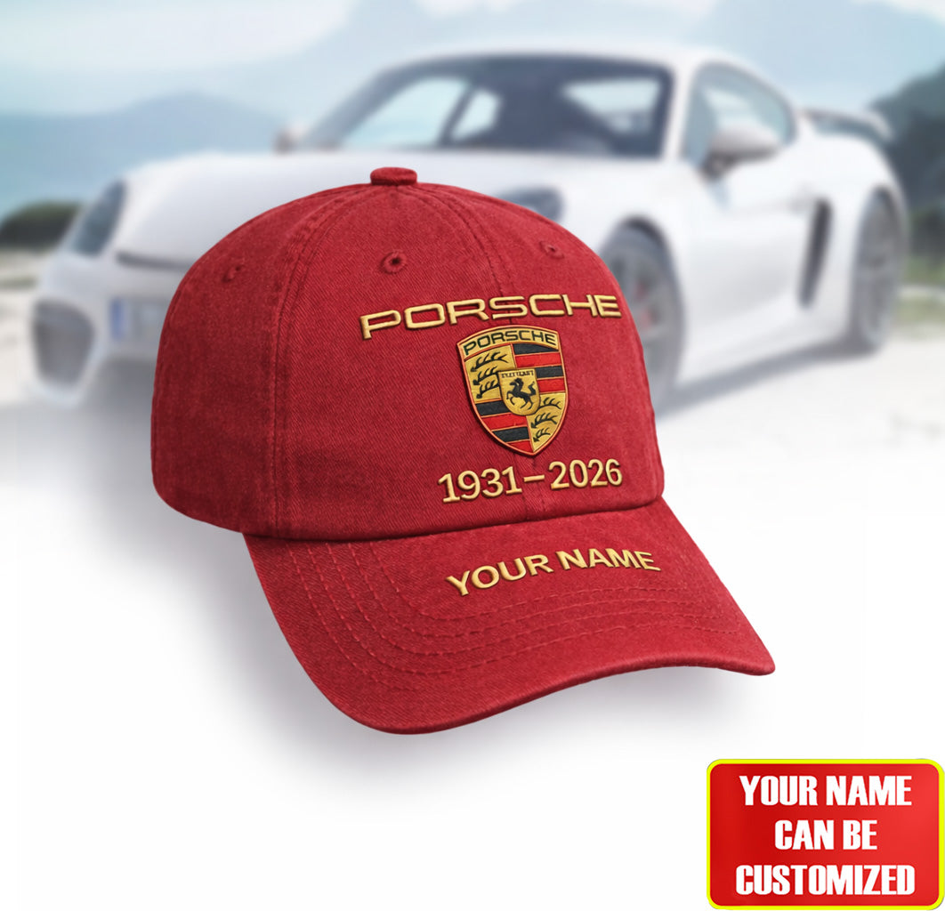 Personalized Pors Vintage Classic Cap (1931-2026)