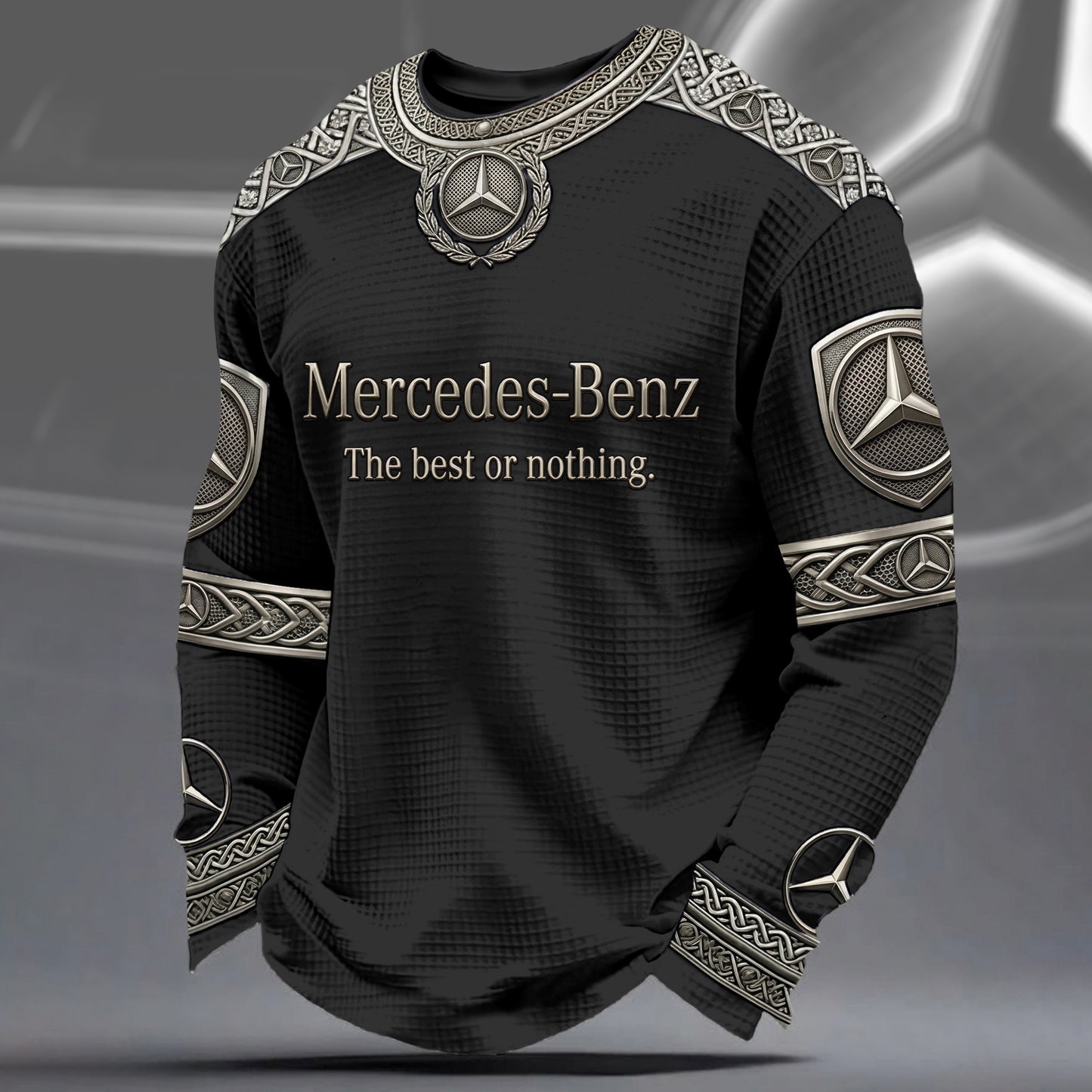 Merc The Best Or Nothing Quilted Textur Unisex Sweater