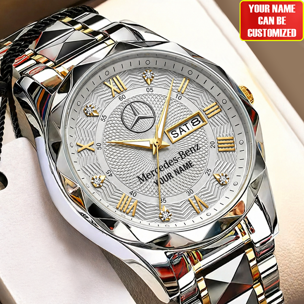 Personalized Merc Abstract Alloy Charley Watch