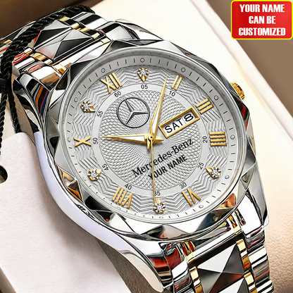 Personalized Merc Abstract Alloy Charley Watch