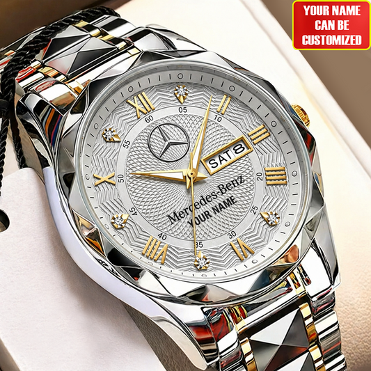 Personalized Merc Abstract Alloy Charley Watch