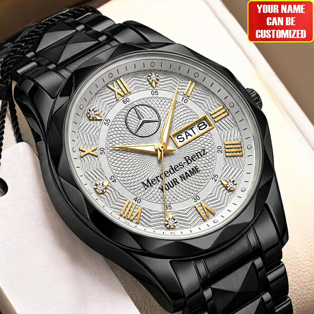 Personalized Merc Abstract Alloy Charley Watch