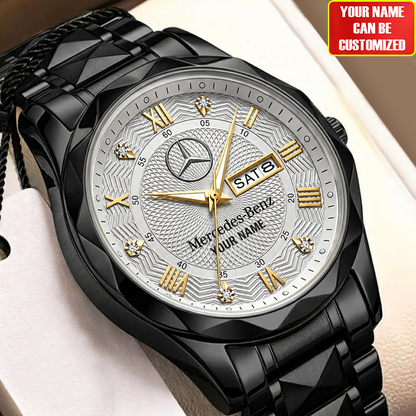 Personalized Merc Abstract Alloy Charley Watch