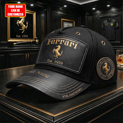 Personalized FRR 97th Anniversary Leather Vintage Classic Cap (1939-2026)