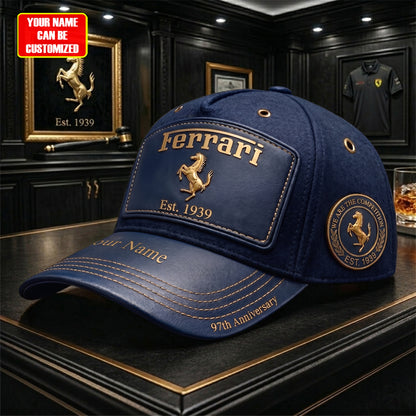 Personalized FRR 97th Anniversary Leather Vintage Classic Cap (1939-2026)
