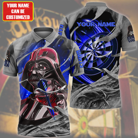 Personalized Name Blue Dart Vader All Over Printed Unisex Shirt Q280510