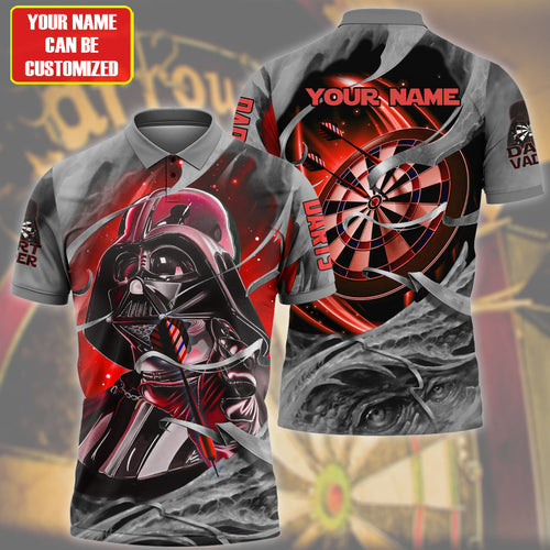 Personalized Name Red Dart Vader All Over Printed Unisex Shirt Q280510