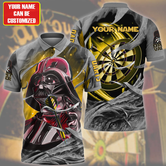 Personalized Name Yellow Dart Vader All Over Printed Unisex Shirt Q280510