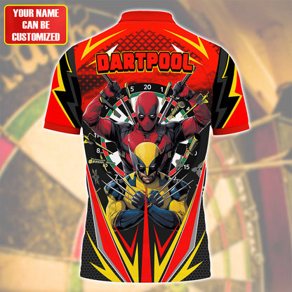 Personalized Name Dartpool Q2 All Over Printed Unisex Shirt Q280511