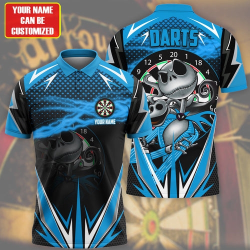 Personalized Name Js Darts Teal Version All Over Printed Unisex Shirt Q280706