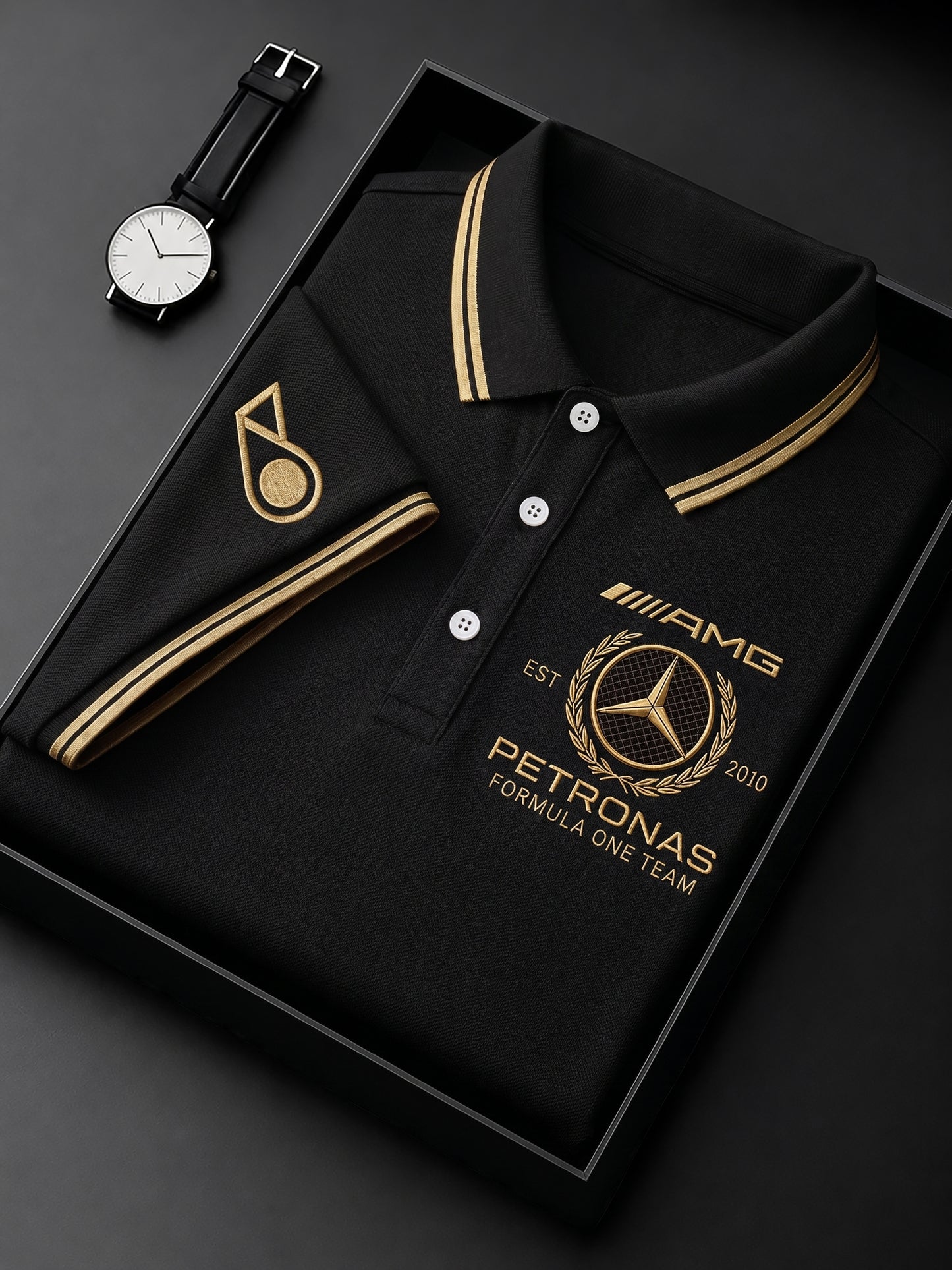 Personalized Merc AMG Petronas EST 2010 3D Full Printing Set , Shirt , Hoodie , Short , Polo , hawaii