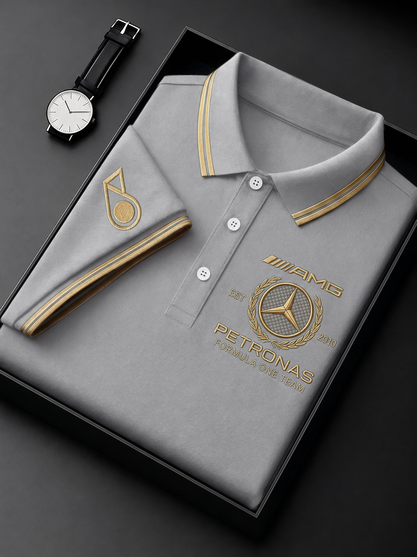 Personalized Merc AMG Petronas EST 2010 3D Full Printing Set , Shirt , Hoodie , Short , Polo , hawaii